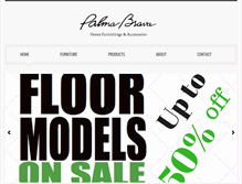 Tablet Screenshot of palmabrava.com